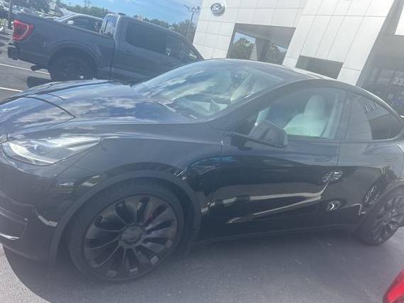 TESLA MODEL Y 2021 5YJYGDEFXMF248962 image TESLA MODEL Y 2021 5YJYGDEFXMF248962 image